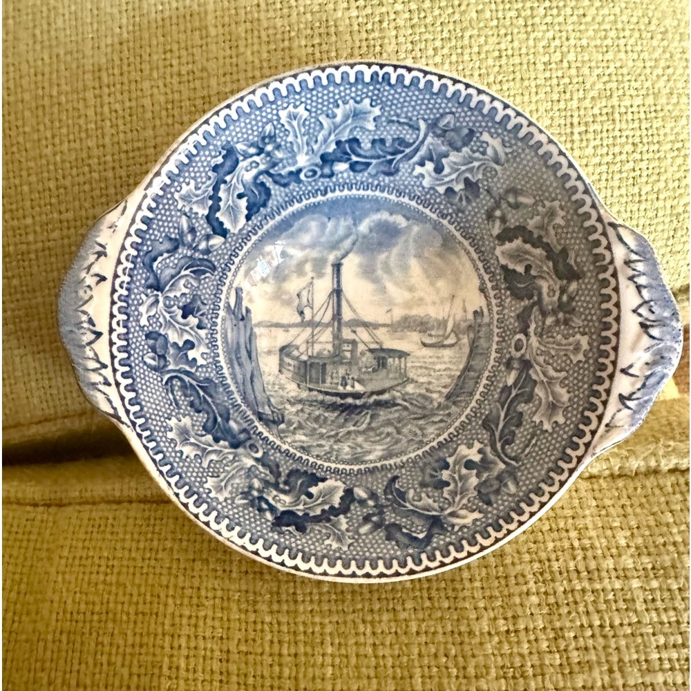 Johnson Bros. “ Ferry Boat Brooklyn New York” fruit/dessert/sauce bowl
